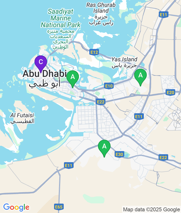 Abu Dhabi Available Airport Options